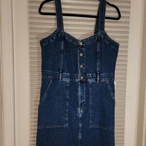GAP Denim Dress sz 12